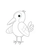 Vorschau - Arbeitsblätter - Chamäleonvogel Ostern Bilderbuch Gefühle Farben einfach - Seite 1