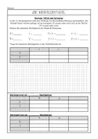 Vorschau - Arbeitsblätter - Einführung Vierfeldertafel - Arbeitsblatt - Deckblatt