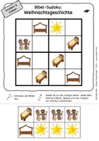 Vorschau - Arbeitsblätter - Materialpaket: Bibel - Sudokus - Seite 2