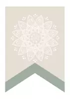 Vorschau - Poster - Wimpelkette Blanko im Boho-Stil - Seite 3