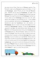 Vorschau - Text - Text "Fahrzeuge im Straßenverkehr" zur Wortschatzeinführung - Seite 3