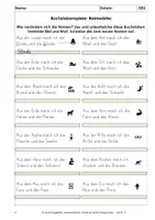 Vorschau - Arbeitsblätter - Leseproblem: Sätze & Texte flüssig lesen - mit Tests, ab Kl. 2 - Seite 3