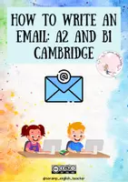Vista previa - Unidades / Secuencias / Situaciones de Aprendizaje - HOW TO WRITE AN EMAIL A2 & B1 CAMBRIDGE - página 1