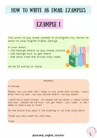 Vista previa - Unidades / Secuencias / Situaciones de Aprendizaje - HOW TO WRITE AN EMAIL A2 & B1 CAMBRIDGE - página 2
