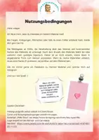 Vorschau - Bildkarten - Wertschätzungskärtchen Osterferien :) - Seite 1
