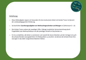 Vorschau - Arbeitsblätter - BUNDLE: Zahlenraum 10 / Weihnachten - Seite 2