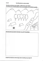 Vorschau - Arbeitsblätter - Describing a picture - Partner activity - Deckblatt