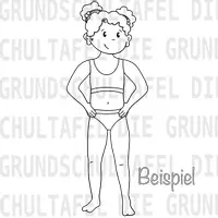 Vorschau - Fördermaterial/Inklusion - Cliparts Körper Körperteile KOMBI Clipart Set - Seite 2