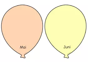 Vorschau - Mal- und Bastelvorlagen - Pinguinklasse Geburtstagskalender - Seite 3