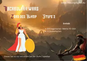 Vorschau - Bildkarten - Vocabulary Wars: Stufe 3: Zorn des Olymp (für alle Fächer) - Seite 2