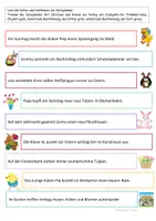 Vorschau - Arbeitsblätter - Satzgliedbestimmung Ostern - Seite 2