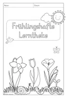Vorschau - Arbeitsblätter - Frühling - Lerntheke (18 Arbeitsblätter, Lesen & Malen,...) - Seite 3