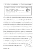 Vorschau - Arbeitsblätter - Arbeitsblatt "Groß-und Kleinschreibung-Frühling", Deutsch, LRS, Klasse 3-5 - Seite 2