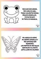 Vista previa - Hojas de trabajo - Comprensíón primavera - página 1
