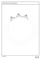 Vorschau - Arbeitsblätter - Runde Bilderrahmen zeichnen (Bandornamente fortsetzen) - Seite 3