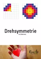 Vorschau - Arbeitsblätter - Drehsymmetrie - Rotationssymmetrie im Gitternetz - Deckblatt