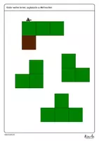 Vorschau - Arbeitsblätter - Schneiden, puzzeln, kleben im Advent und zu Weihnachten - Seite 1
