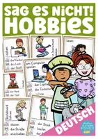 Aperçu - Feuilles d'exercices - Sag es nicht! Hobbies Deutsch Spiel jeu allemand - Page de couverture