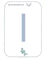 Vorschau - Arbeitsblätter - Großbuchstabe I schreiben lernen - Seite 1