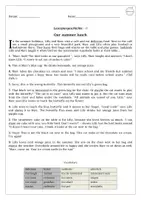 Vorschau - Arbeitsblätter - Our summer lunch - Englisch Lesespur (Kl. 5/6) - Seite 2
