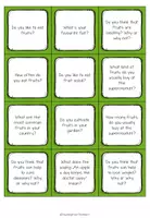 Vorschau - Fördermaterial/Inklusion - Fruits - Conversation Cards - Seite 1