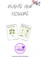 Vista previa - Hojas de trabajo - Plants and flowers - Portada
