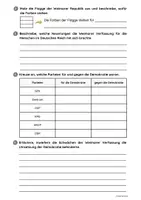 Vorschau - Arbeitsblätter - Die Gründung der Weimarer Republik - Seite 3