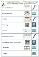 Vorschau - Arbeitsblätter - Wochenplan für den DaZ-Unterricht "Wohnen" 3-fach differenziert - Seite 3