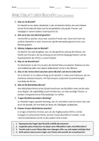 Vorschau - Arbeitsblätter - AB mit Fragen zum Thema "Bischof" + Lösungsblatt + Mindmap + Infografik - Seite 3
