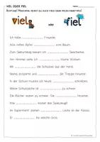 Vorschau - Arbeitsblätter - VIEL oder FIEL - Rechtschreibtraining - Seite 3
