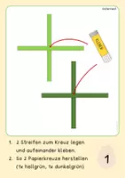 Vorschau - Arbeitsblätter - Osternest basteln im Anfangsunterricht - Seite 1