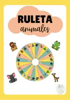 Vista previa - Juegos / Gamificación - Plantilla "ANIMALS" para Ruleta - Portada