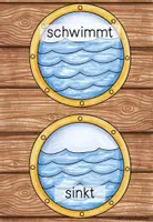 Vorschau - Stundenentwürfe - Schwimmen und Sinken: Unterrichtsreihe (Kl. 1/2) - Seite 1