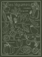 Aperçu - Affichage - Les légumes fond vert PicsaLilie - Page de couverture