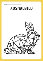 Vorschau - Mal- und Bastelvorlagen - 7 Ausmalbilder: (Oster)Hase zum Ausmalen & Mandalas - Seite 3