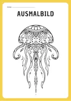 Vorschau - Mal- und Bastelvorlagen - 13 Ausmalbilder / MANDALAS für den SOMMER ab 1.Klasse - Seite 1