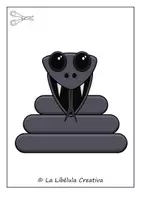 Vista previa - Manualidades / Dibujos para colorear - MANUALIDADES CONSTRUYE SABANA MAMBA NEGRA PUZZLE - página 3