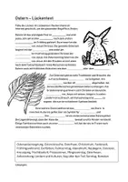 Vorschau - Arbeitsblätter - Ostern entdecken: Ein anspruchsvoller Lückentext für den Religionsunterricht in Klasse 5-6 - Deckblatt