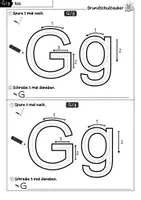 Vorschau - Stationenlernen - Buchstabeneinführung Buchstabe G - 1. Klasse - Seite 1