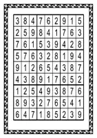 Vorschau - Spiele - Sudoku Vorlagen mit Lösungen - Seite 3