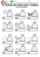 Vorschau - Arbeitsblätter - DaZ Arbeitsblätter: Der Frühling - Seite 3
