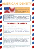Vorschau - Arbeitsblätter - American Identity Songanalyse Firework vs. This is America - Seite 1