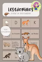 Vorschau - Spiele - Lesedomino - Tiere in Australien - 1. Klasse - Deutsch - Deckblatt