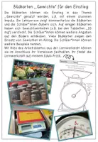 Vorschau - Präsentationen/Tafelbilder - Gewichte - Bildkarten für den Einstieg in das Thema - Seite 1