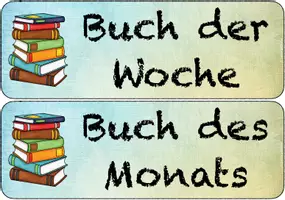 Vorschau - Präsentationen/Tafelbilder - Leseförderung: Buch der Woche / Buch des Monats - Seite 3