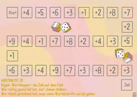 Vorschau - Spiele - 3 (Würfel-)Spiele Addition im ZR20 mit/ohne ZR - Seite 3