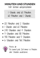 Vorschau - Arbeitsblätter - 3. Klasse - Tagesablauf, Uhr ablesen & Umrechung von Uhrzeiten - Seite 3