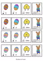 Vorschau - Bildkarten - Notenwerte Ostern - Seite 3