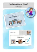 Vorschau - Fördermaterial/Inklusion - Klettmappe Handlungsplanung, Teacch, Arbeitsmappe - Deckblatt