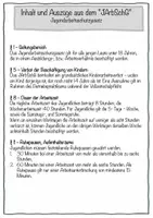 Vorschau - Unterrichtsreihen - Das Jugendarbeitsschutzgesetz - Seite 1